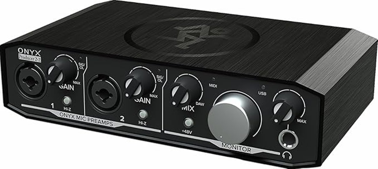 compact professional audio interface
