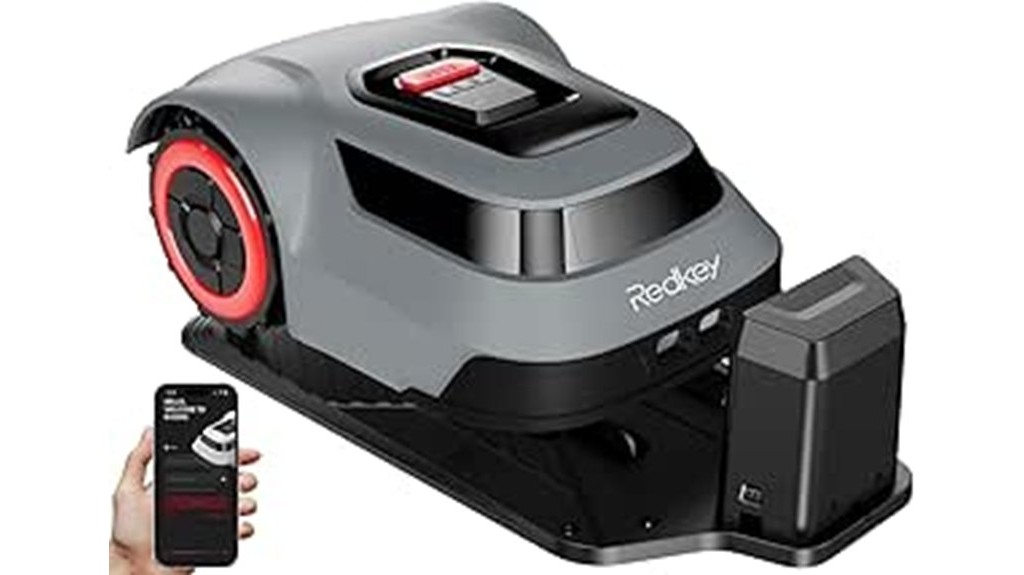 compact quarter acre robotic lawn mower