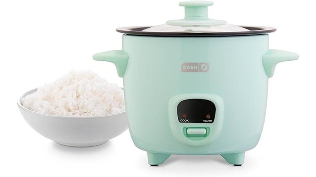 compact rice cooking appliance