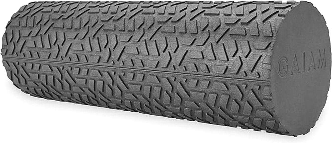 compact textured foam roller