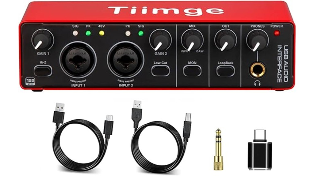 compact usb audio interface