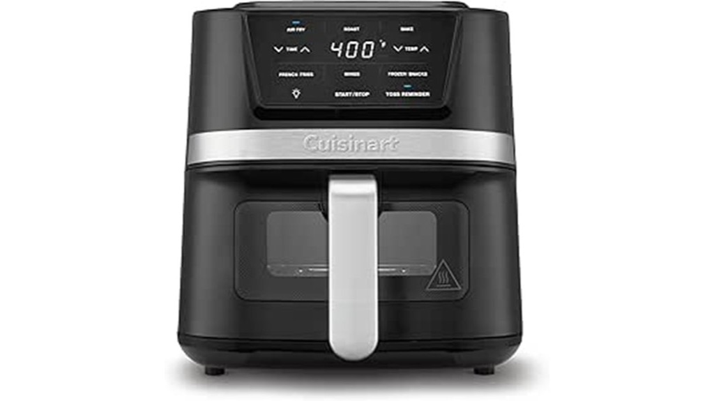 compact versatile air fryer appliance