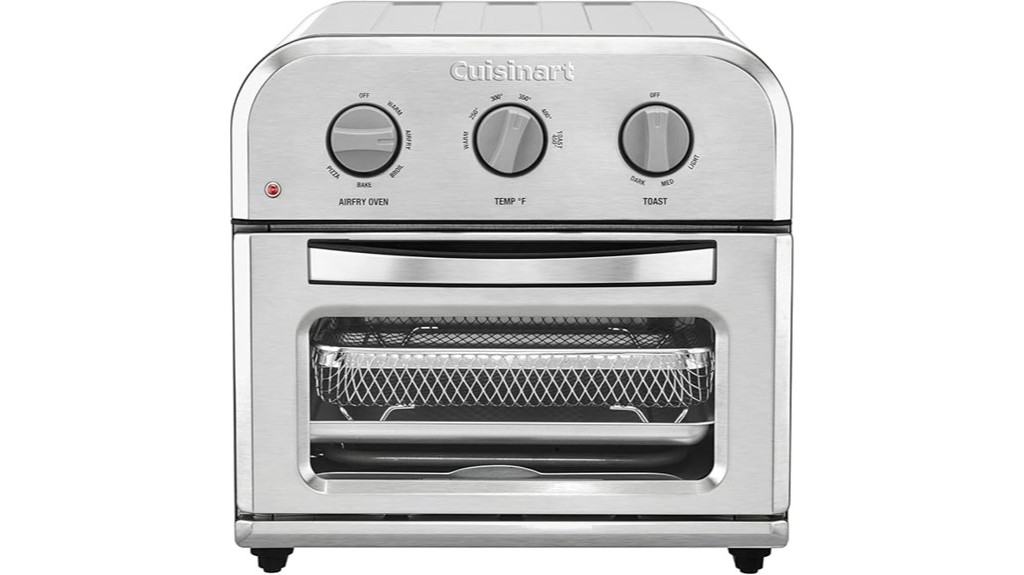 compact versatile air frying oven