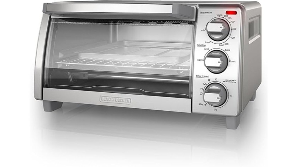 compact versatile toaster oven solution
