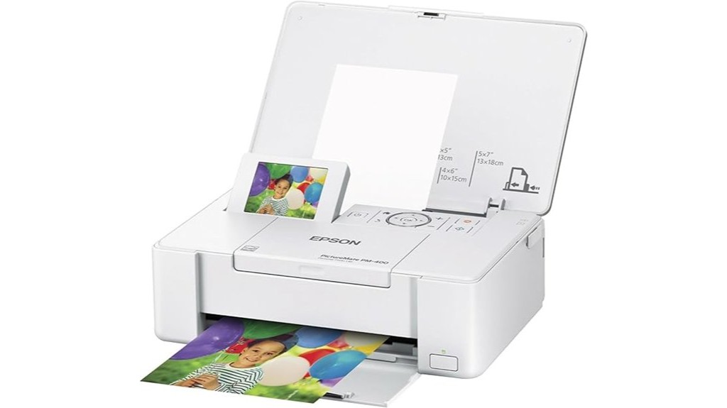 compact wireless color photo printer