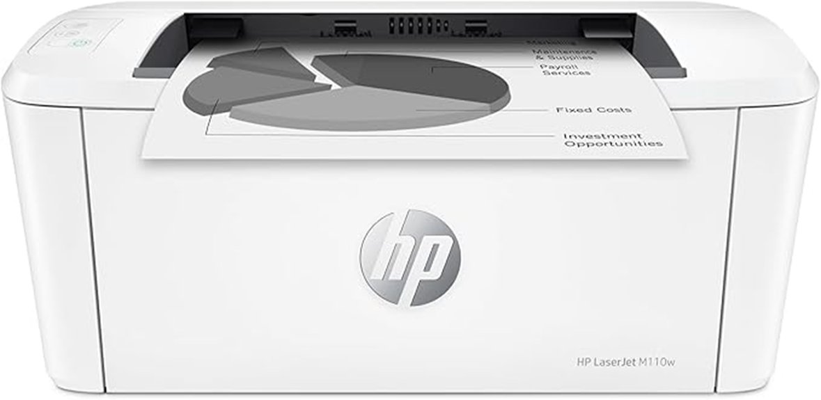 compact wireless monochrome laser printer