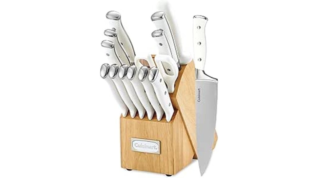comprehensive cutlery set with storage