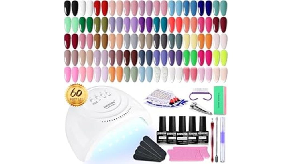 comprehensive gel nail polish kit