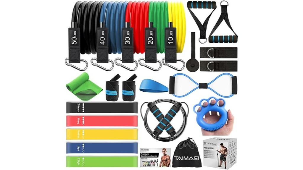 comprehensive resistance training equipment set