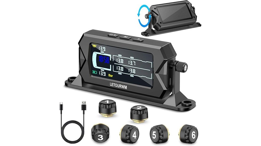 comprehensive rv tire pressure monitoring system