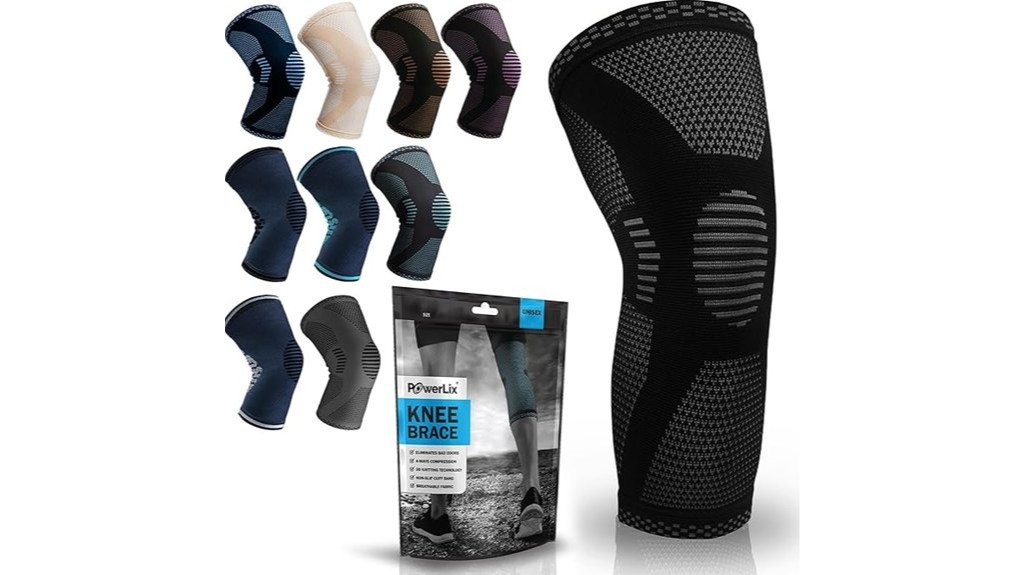 compression knee support sleeve