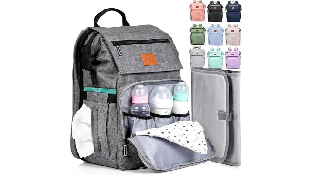 convenient baby backpack diaper bag