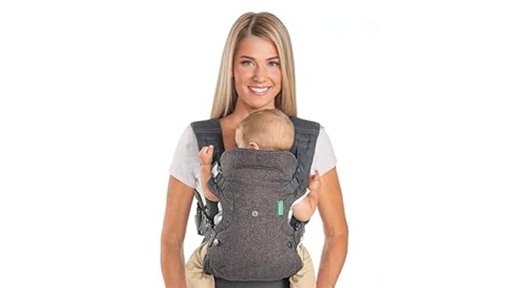 convertible baby carrier with four functions