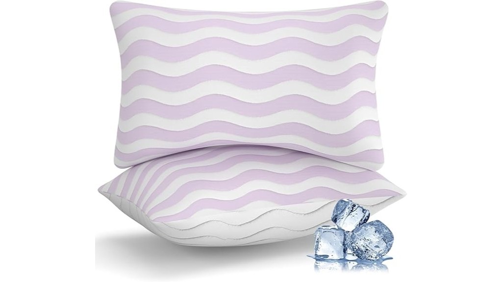 cooling shredded memory foam pillows