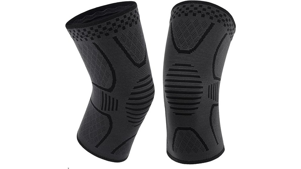 copper compression knee brace support