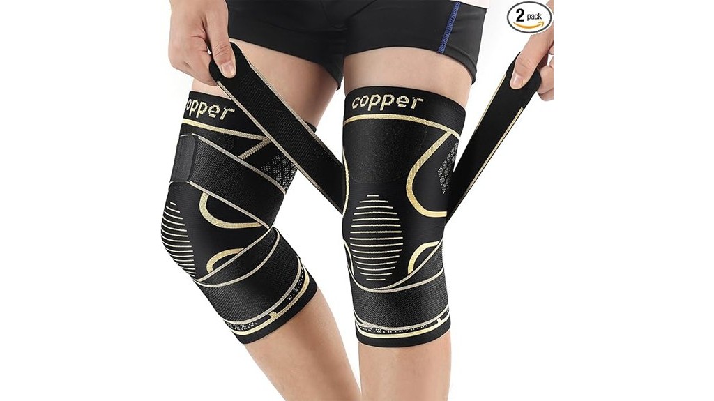 copper knee braces for pain