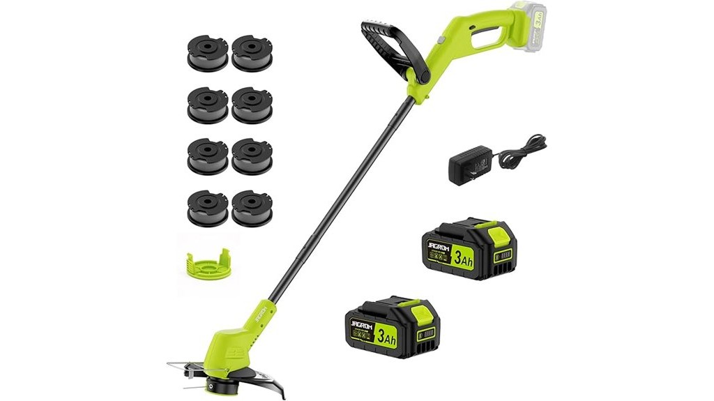 cordless battery powered string trimmer
