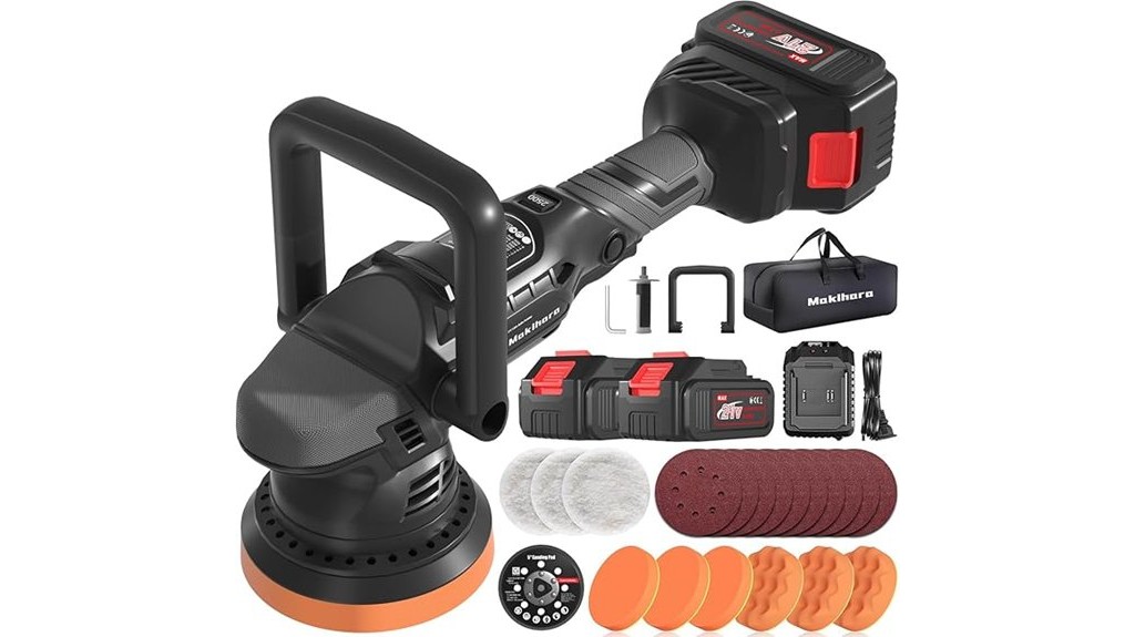cordless buffing polishing 21v 3 0ah