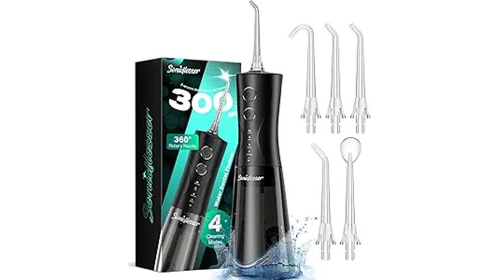 cordless electric oral water flosser