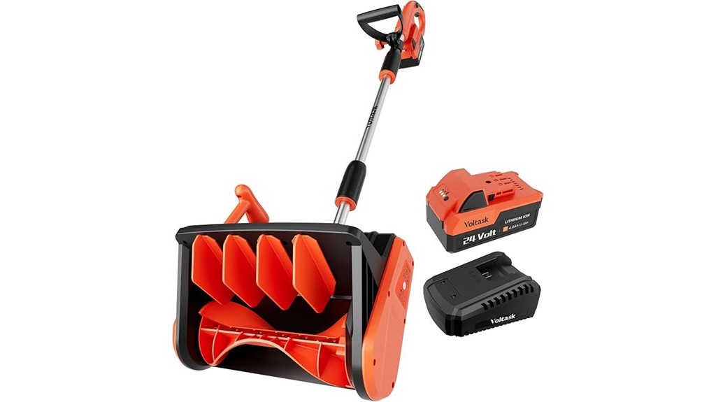 cordless electric rechargeable snow shovel