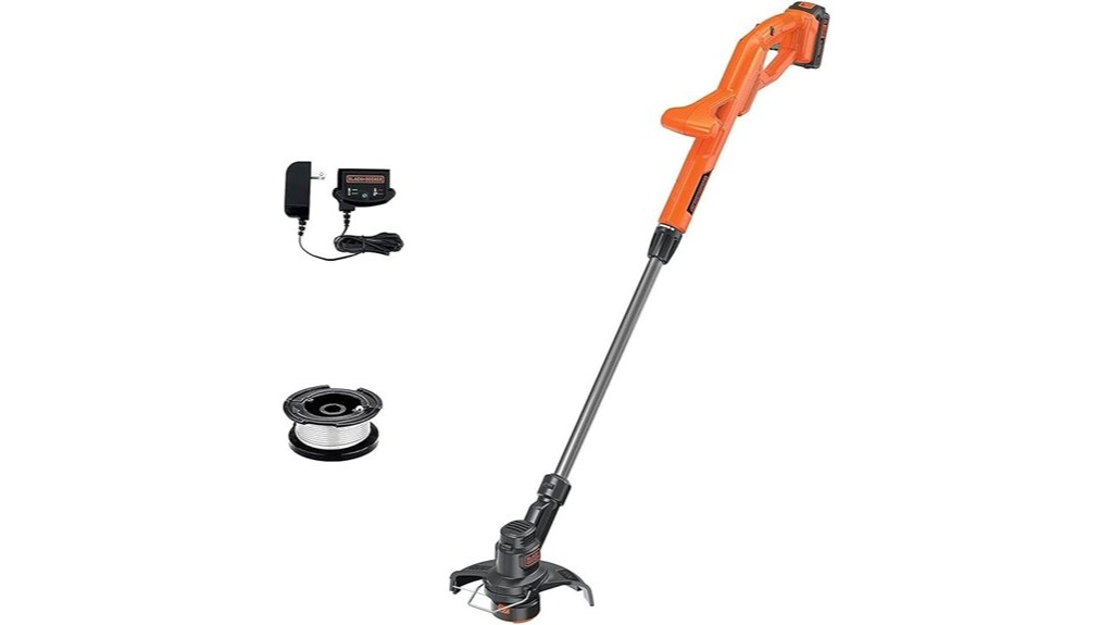 cordless electric string trimmer edger