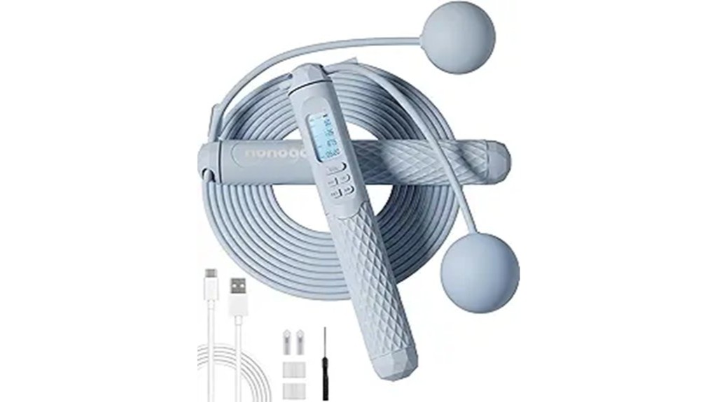 cordless fitness jumping rope counter