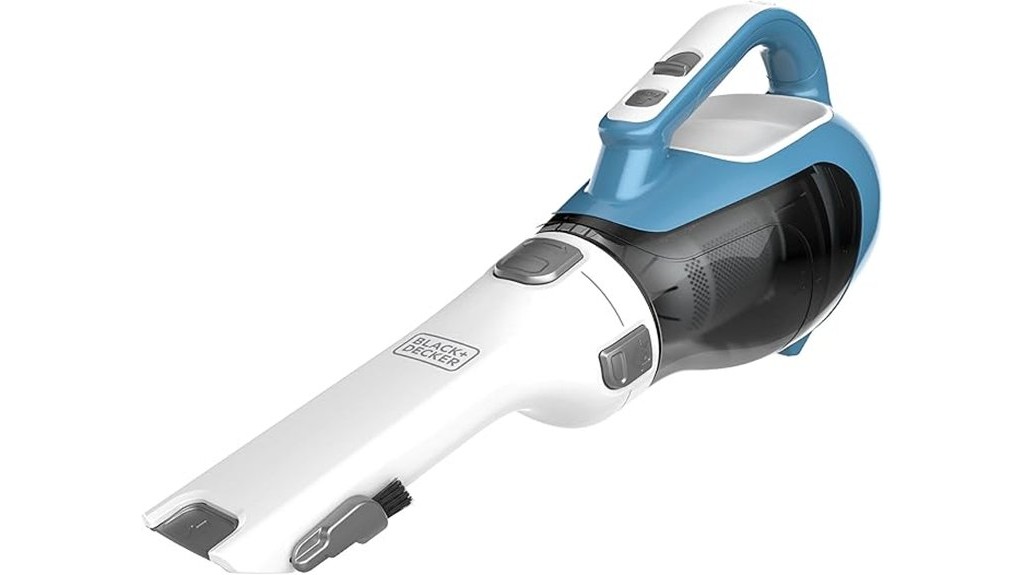 cordless handheld vacuum cleaning efficiency