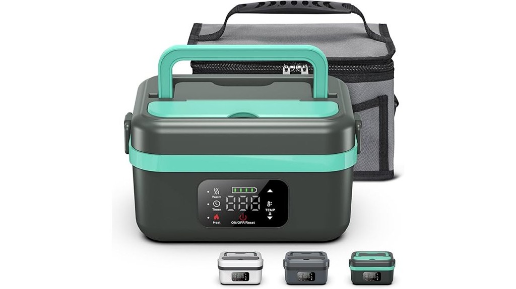 cordless heated lunch box