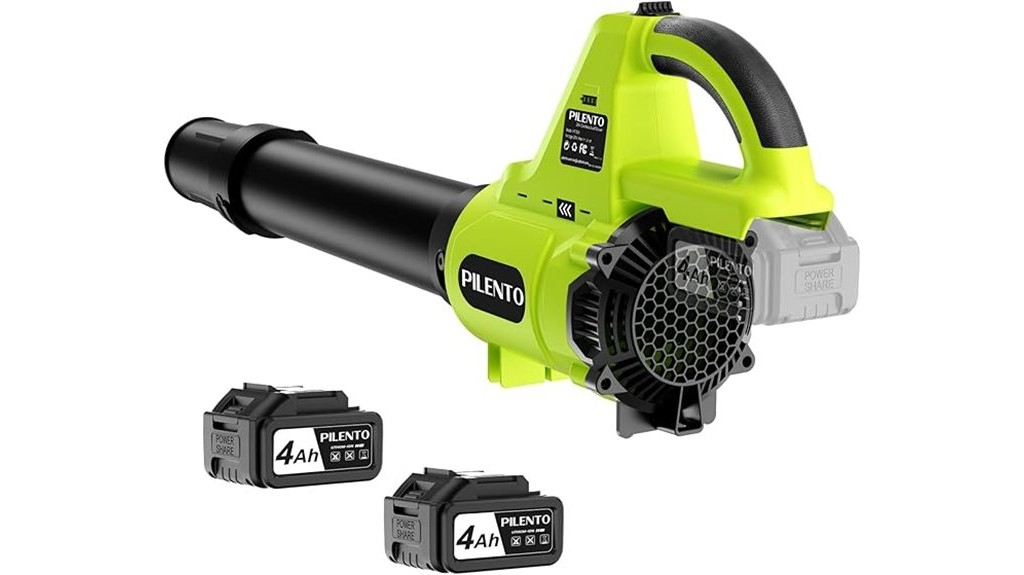 cordless leaf blower with batteries