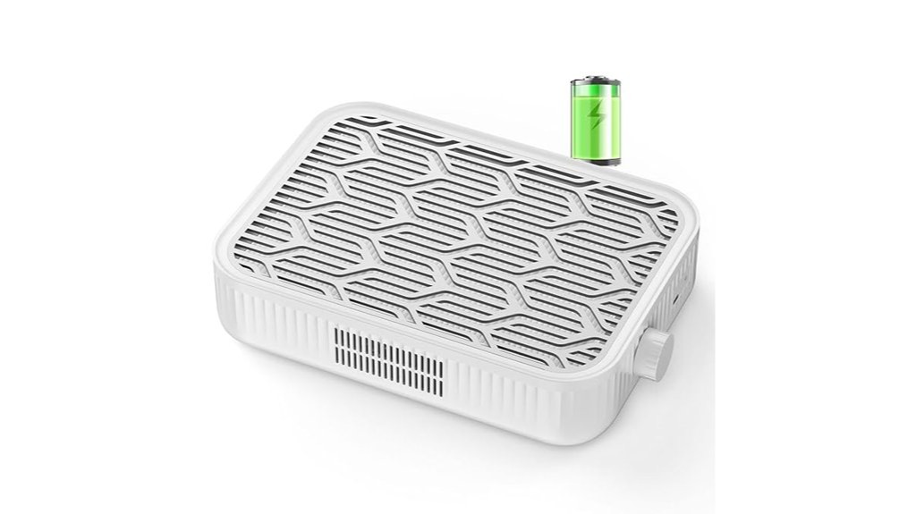 cordless rechargeable nail dust collector