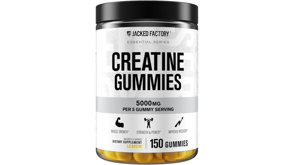 creatine monohydrate gummy supplements