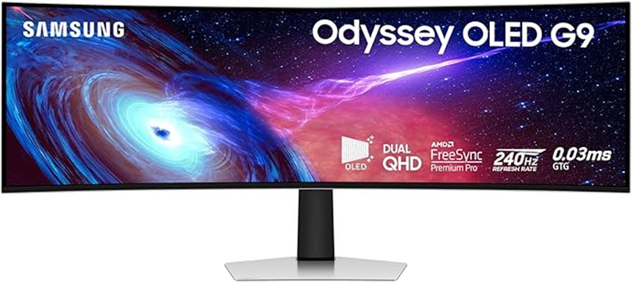 curved oled gaming samsung