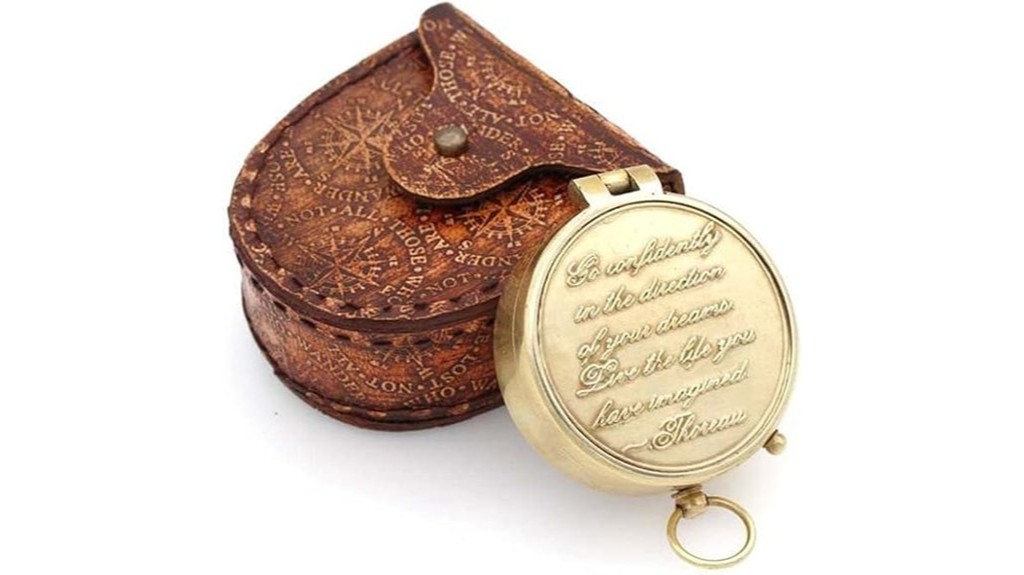 customizable compass engraving personalized adventure