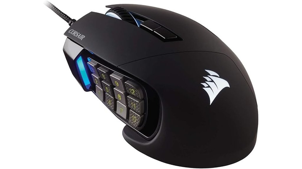 customizable gaming mouse with rgb lighting