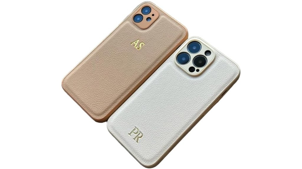 customized leather iphone case