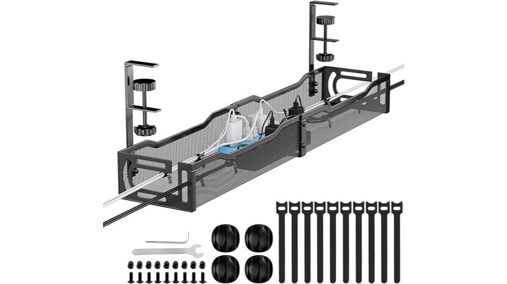 desk cord organizer cable management
