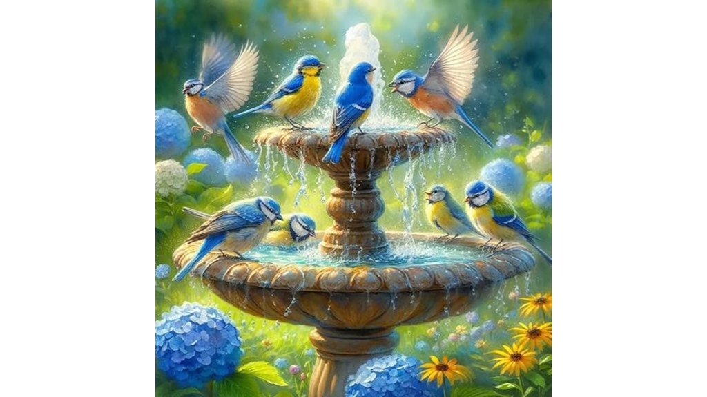 detailed diamond art painting kit