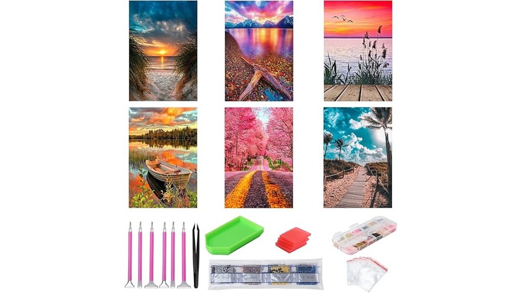 diamond art kits landscape sets