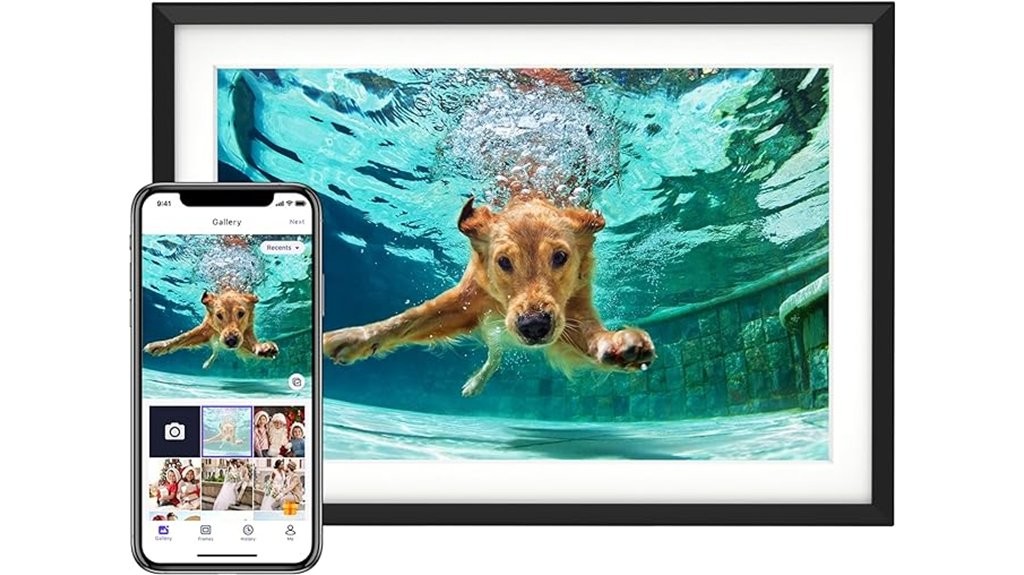digital picture frame storage