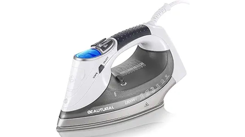 digital steam iron