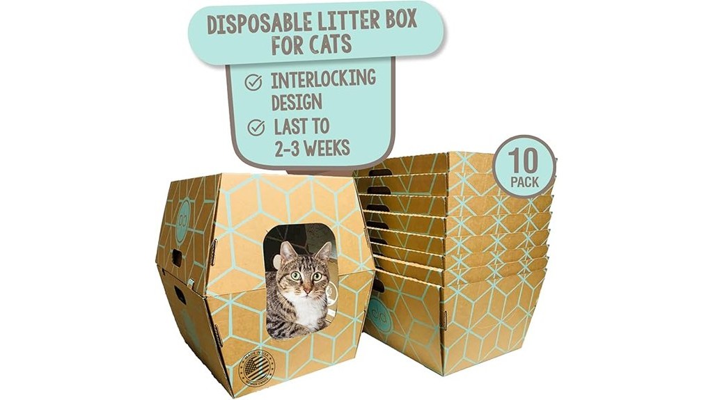 disposable cat litter box desire