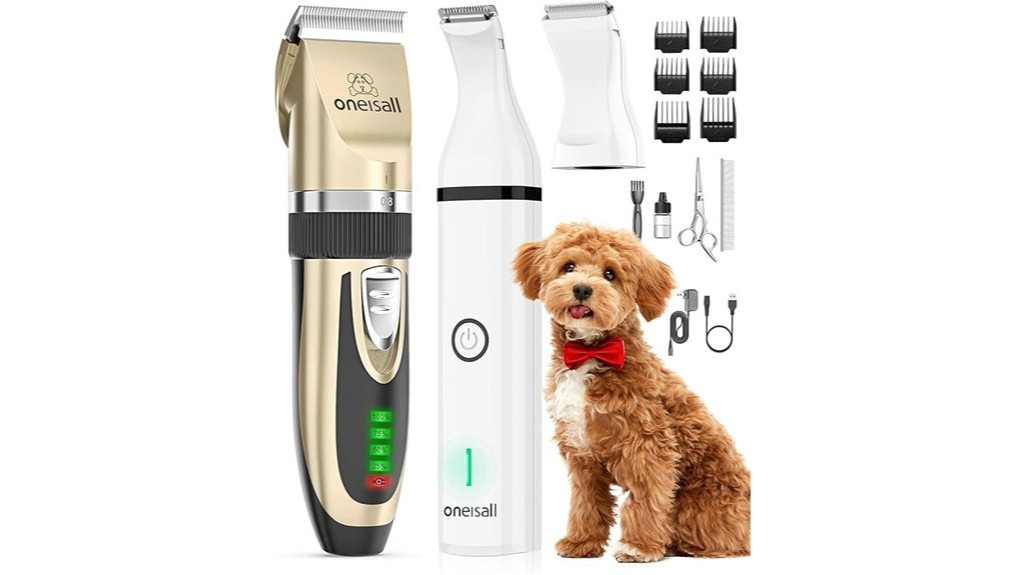 dog grooming tools kit