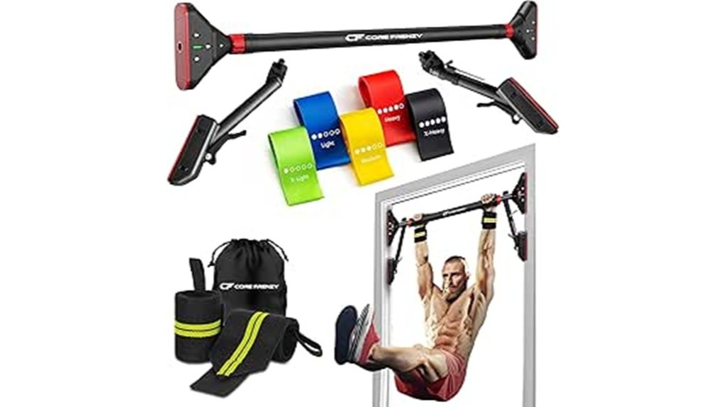 doorway pull up bar with bands