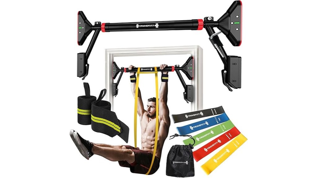 doorway pull up with resistance bands