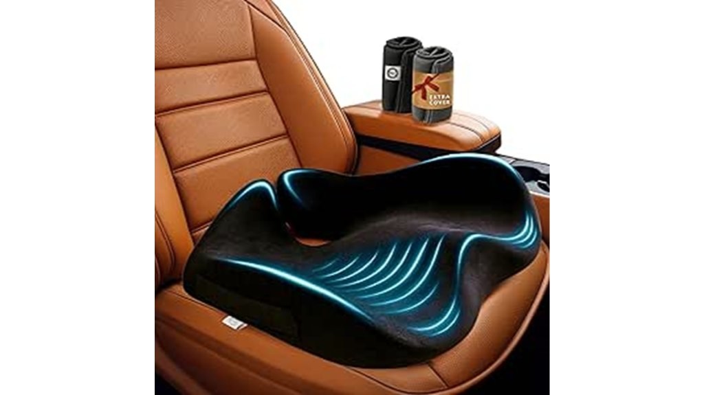 driving comfort memory foam cushion