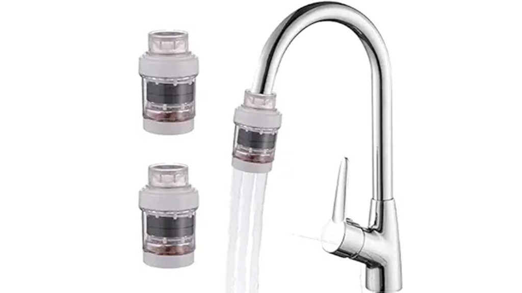dual pack faucet water filtration system