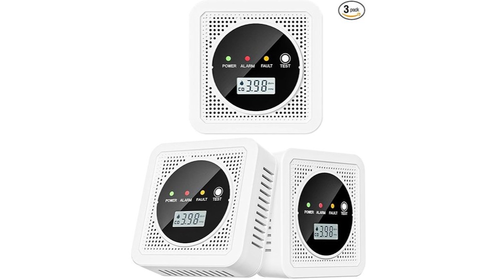 dual smoke and carbon monoxide detector