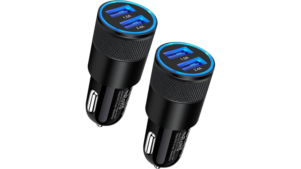 dual usb car phone charger