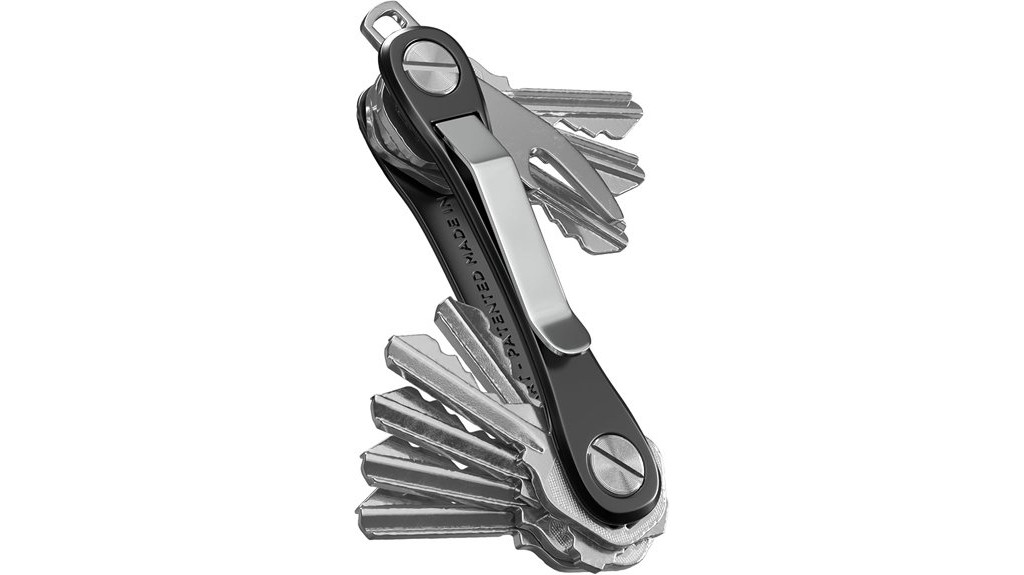 durable multifunctional keychain organizer
