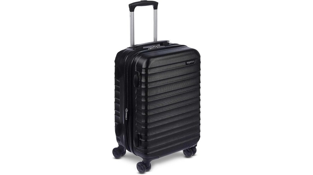 durable portable hardside carry on luggage
